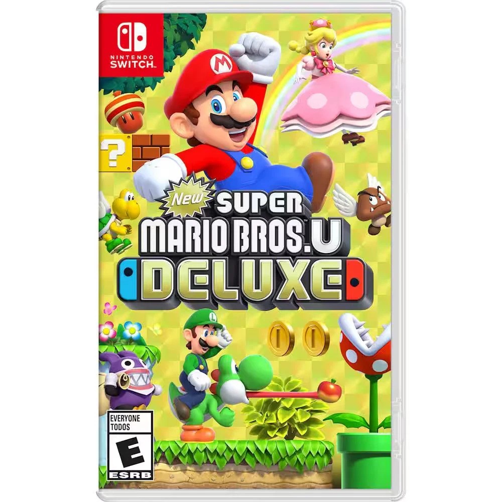 New Box Video Game - Super Mario Bros U Deluxe - Nintendo Switch US New Box Video Game - Super Mario Bros U Deluxe - Nintendo Switch US