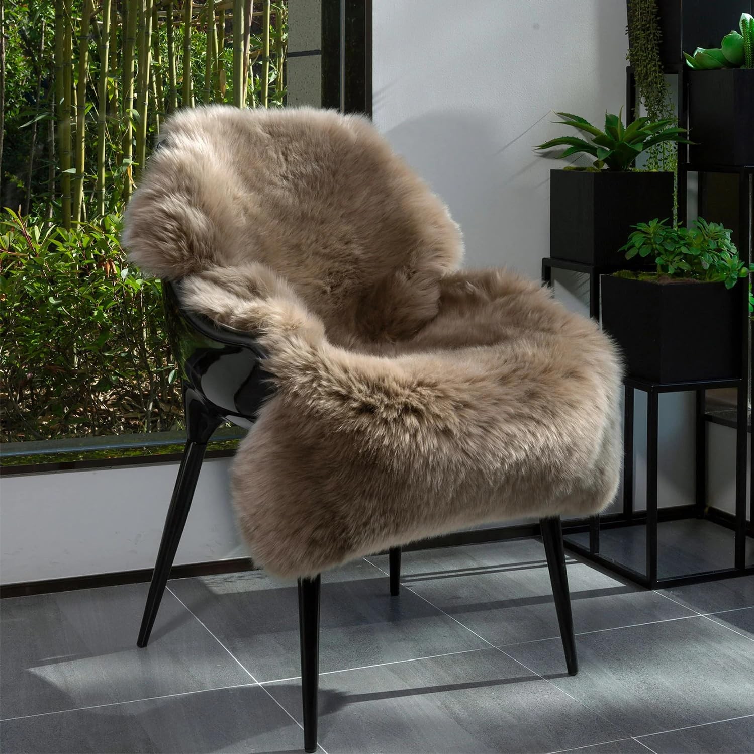 Genuine Real NZ Sheepskin Area Rug Fluffy 2\' x 3\'2\