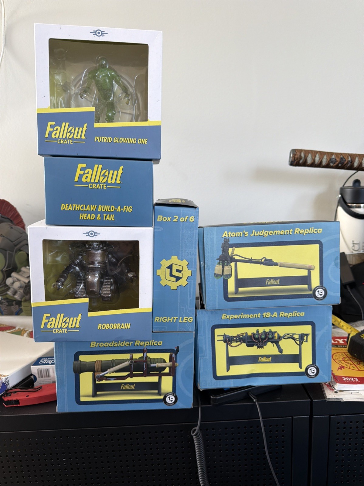 Fallout loot crate Lot 7pcs (READ DESCRIPTION)