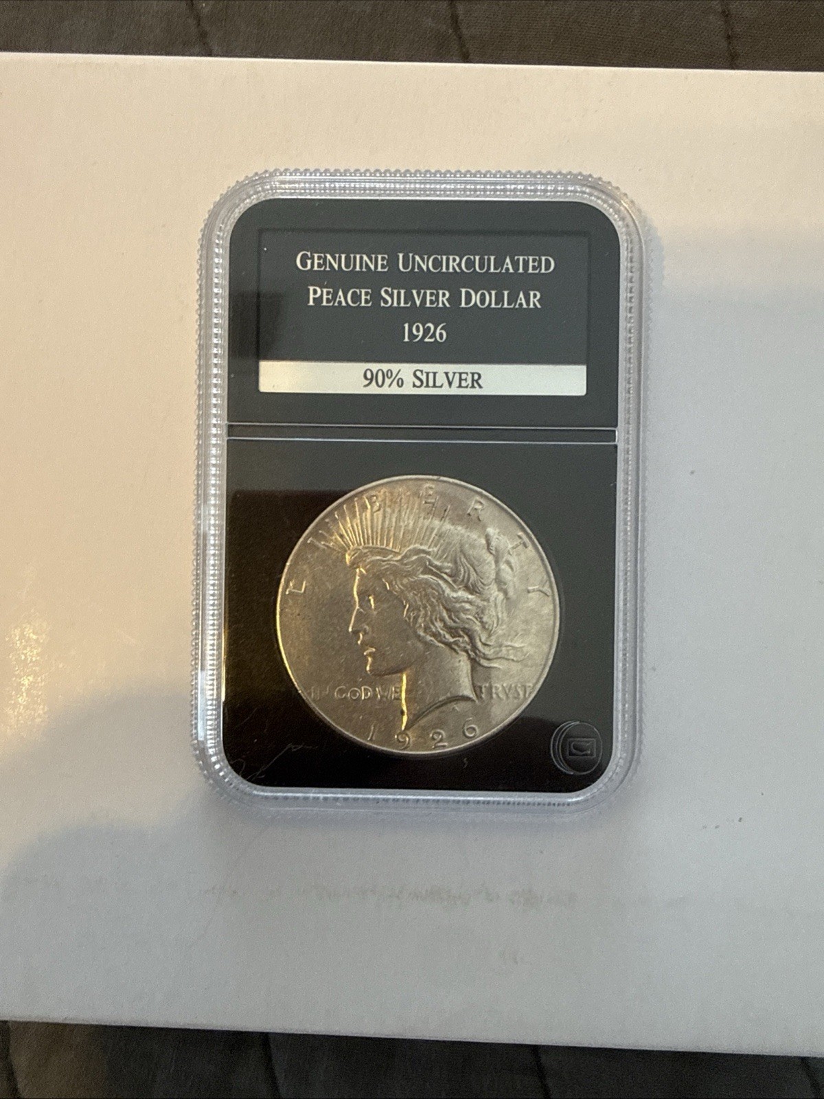 genuine Uncirculated Liberty Peace Dollar 1926S ￼