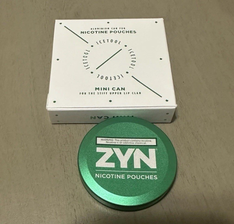 ZYN Official Rewards Metal Mini Can Collectible Green Empty ZYN Official Rewards Metal Mini Can Collectible Green Empty