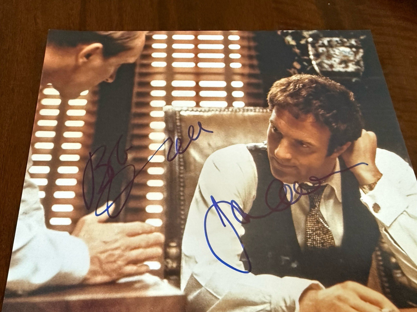 Robert Duvall  & James Caan Godfather Hand Signed In Person Autographed W/COA