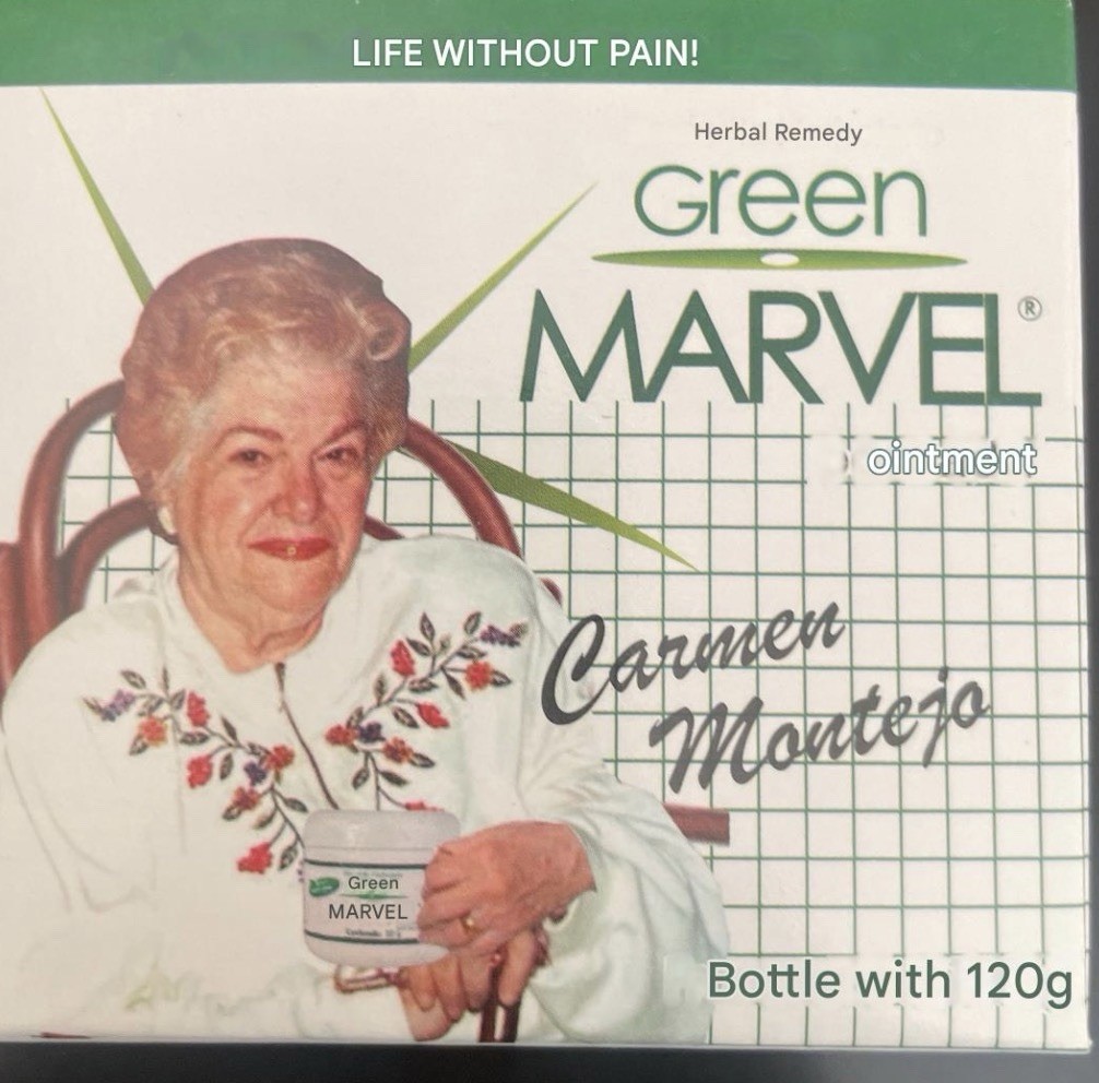 Green Marvel ointment Muscle/Joint Aches Pain green marvel cream ointment Green Marvel ointment Muscle/Joint Aches Pain green marvel cream ointment