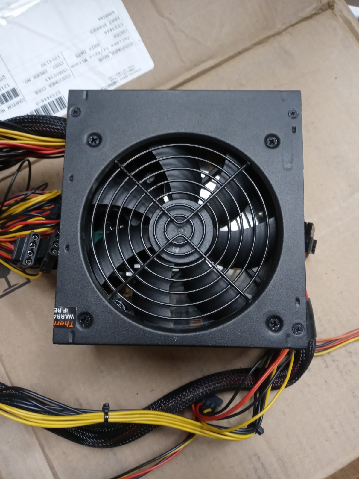 Thermaltake 500W ATX 12V 2.3 Power Supply - Model: TR2-500NL2NC / TR-500 Thermaltake 500W ATX 12V 2.3 Power Supply - Model: TR2-500NL2NC / TR-500