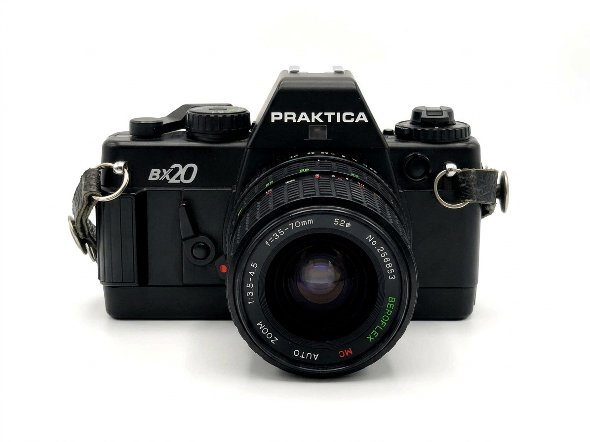 Good EasyBuy GbR Praktica BX20 Analog SLR 35mm + Beroflex 35-70mm f/3,5-4,5