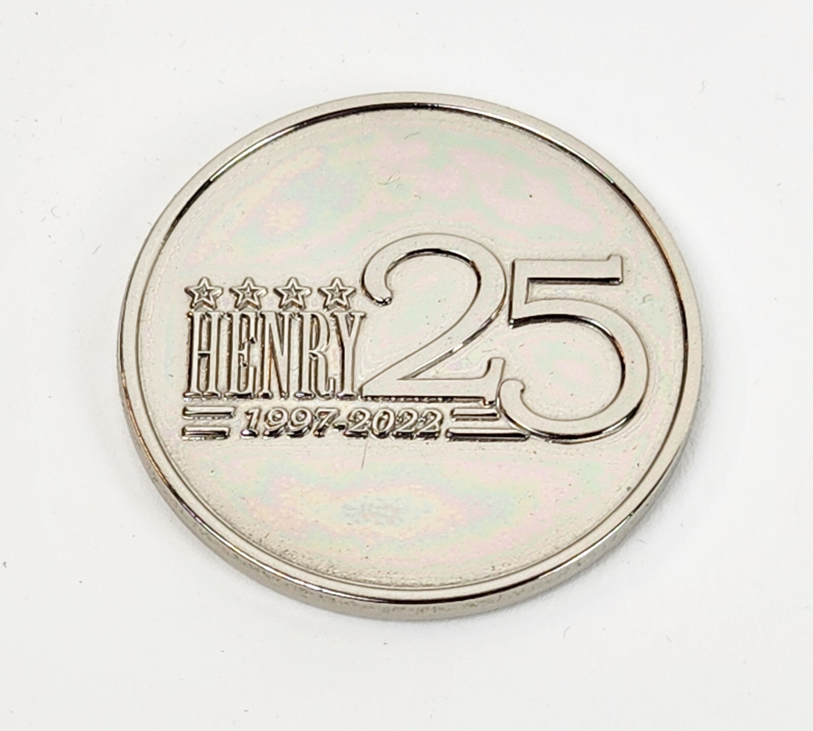 Henry Repeating Arms 25th Anniversary Commemorative Coin Token Medallion