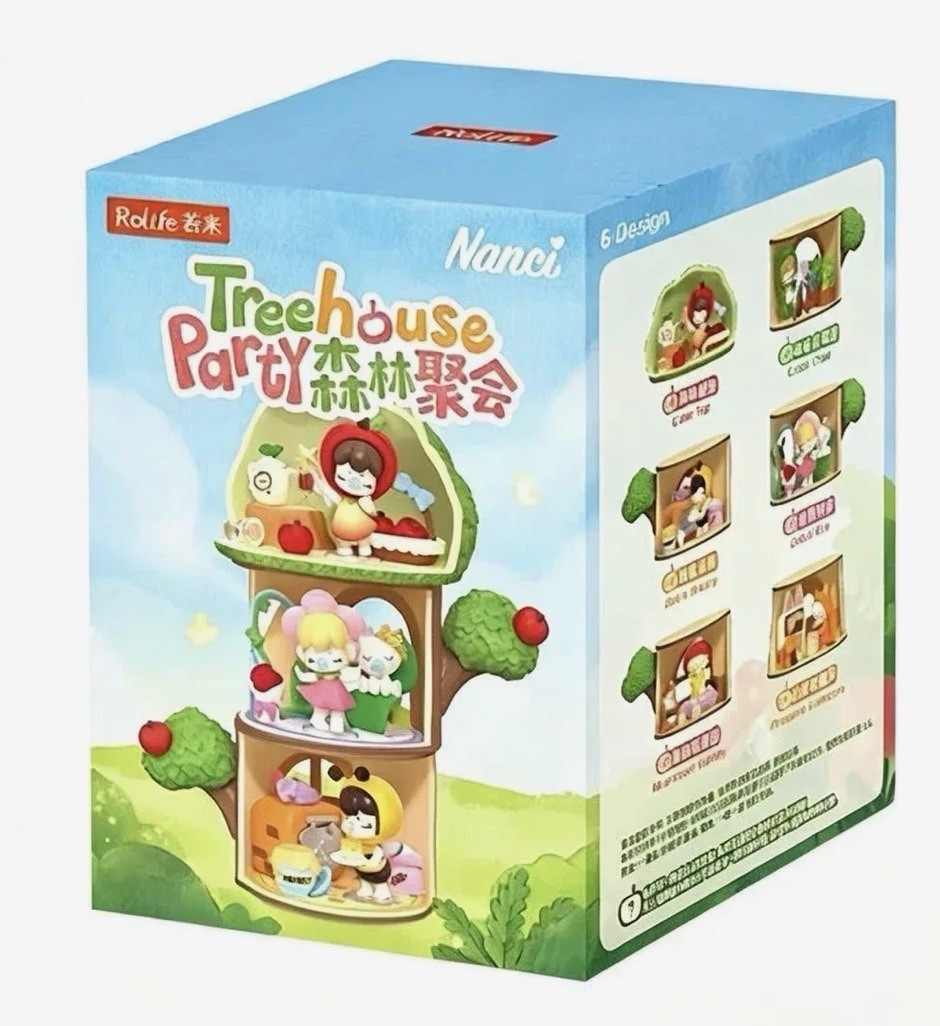 Rolife Nanci Tree House Party Series Blind Box Collection Figures. New. Rolife Nanci Tree House Party Series Blind Box Collection Figures. New.