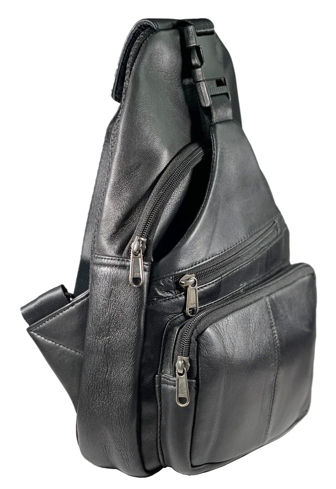 Men\'s Sling Backpack Genuine Leather Chest bag Crossbody Bag Shoulder Bag Men\'s Sling Backpack Genuine Leather Chest bag Crossbody Bag Shoulder Bag