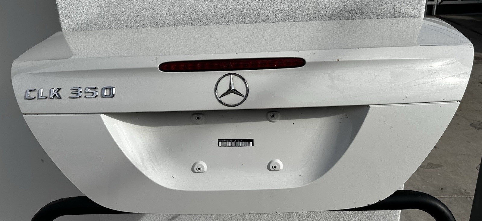 2006-2009 Mercedes-Benz Clk350 Convertible Trunk Lid Rear Deck - Black Opal
