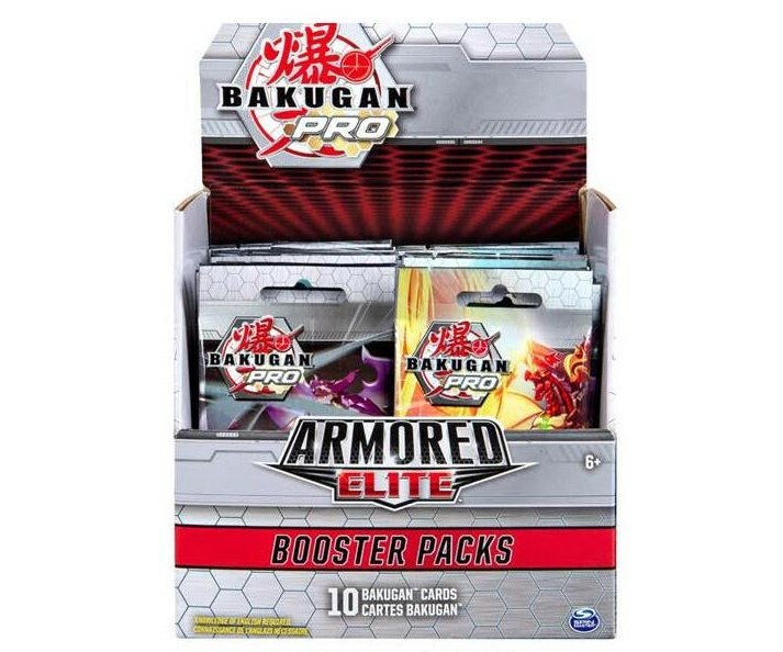 Bakugan Pro, Armored Elite, 36 Booster Packs - Booster Box, 10 cards per pack