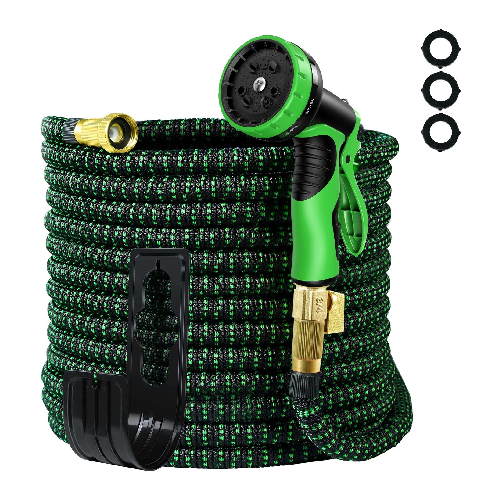 4X Stronger Deluxe Expandable Flexible Garden Water Hose (50ft/75ft/100ft/150ft)