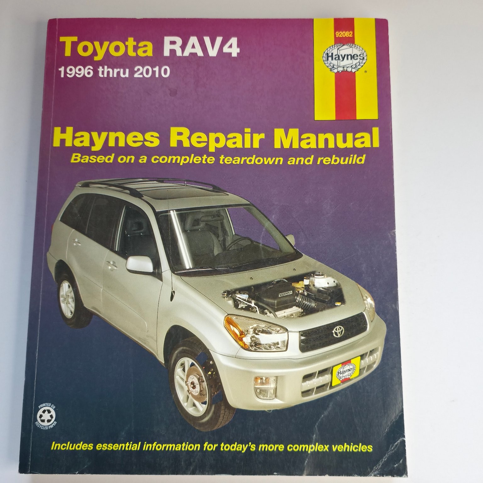 Toyota RAV4 Haynes Repair Manual 1996-2010 Automotive Service Guide
