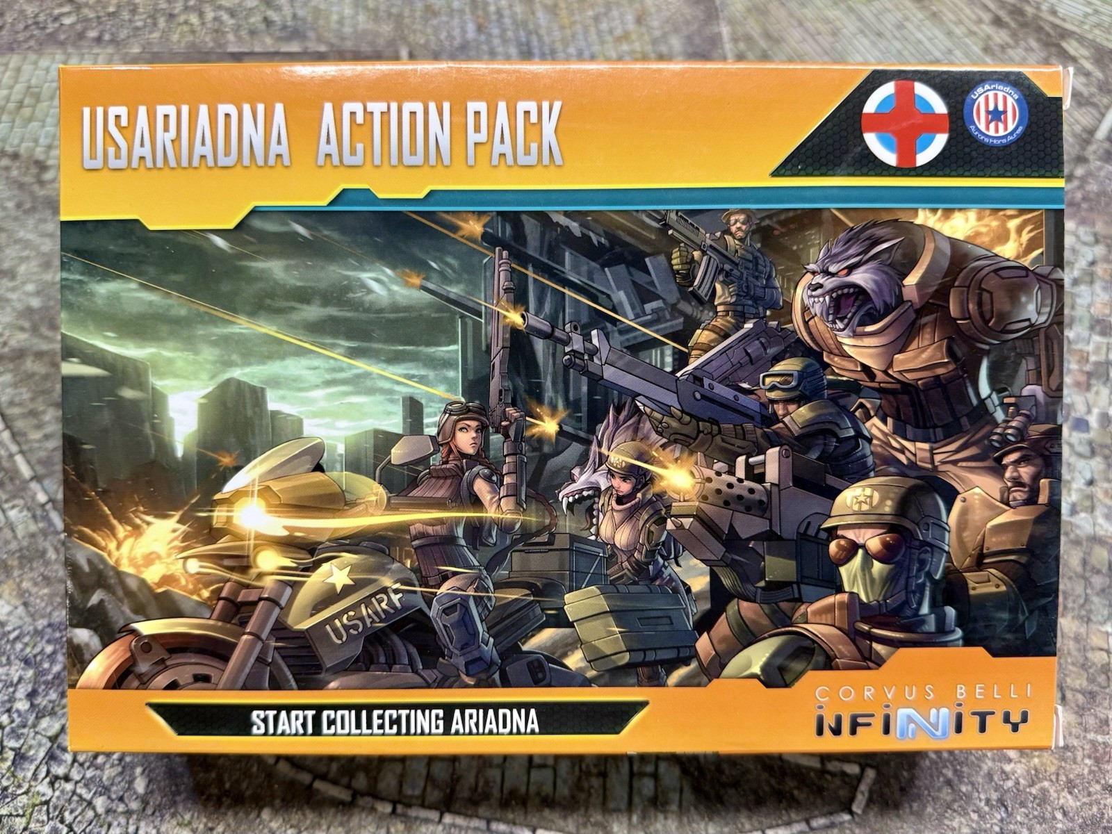 Corvus Belli Infinity Ariadna USAriadna Action Pack Box Set NIB 281129-0988