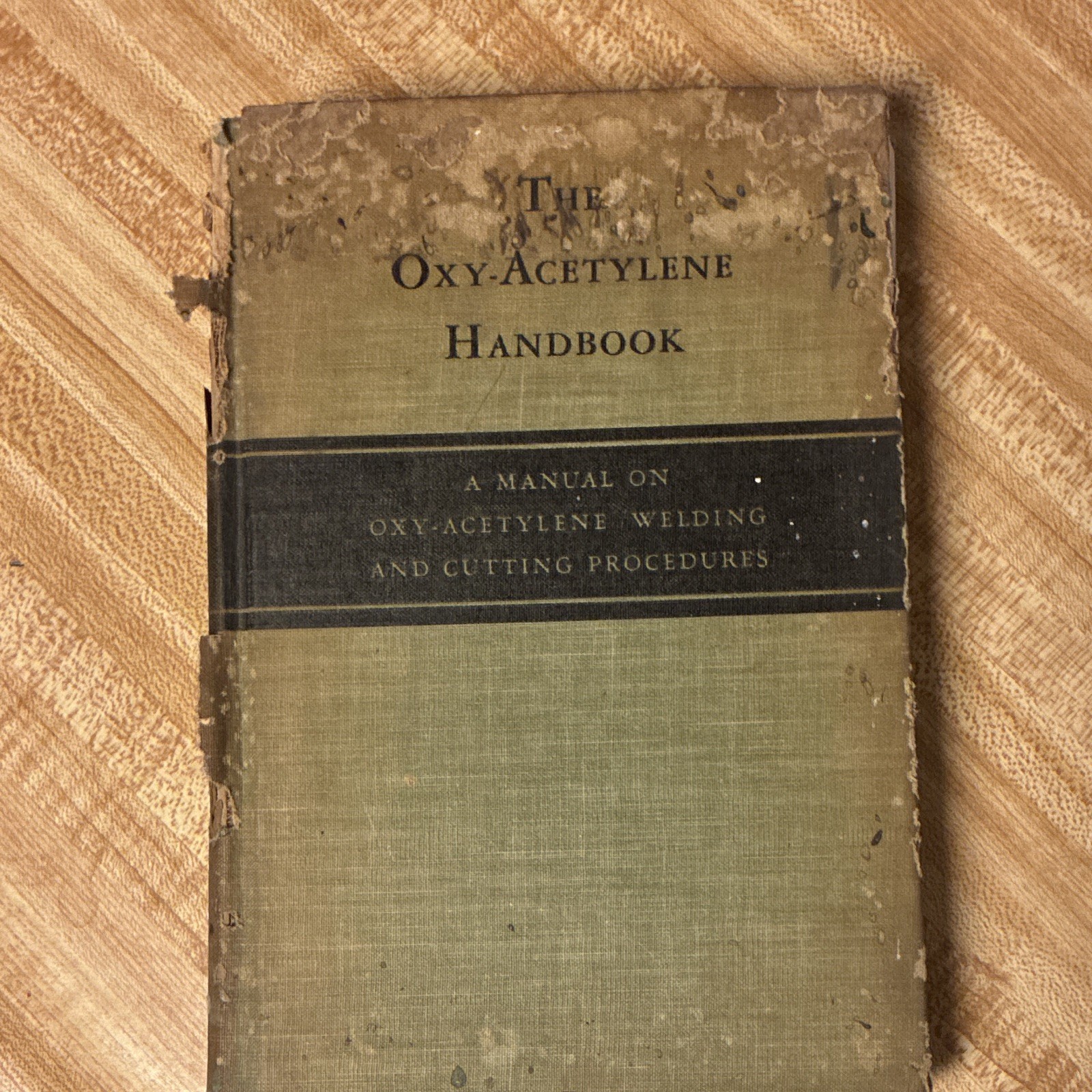Vintage 1943 The Oxy-Acetylene Handbook Welding Cutting Linde Air Products