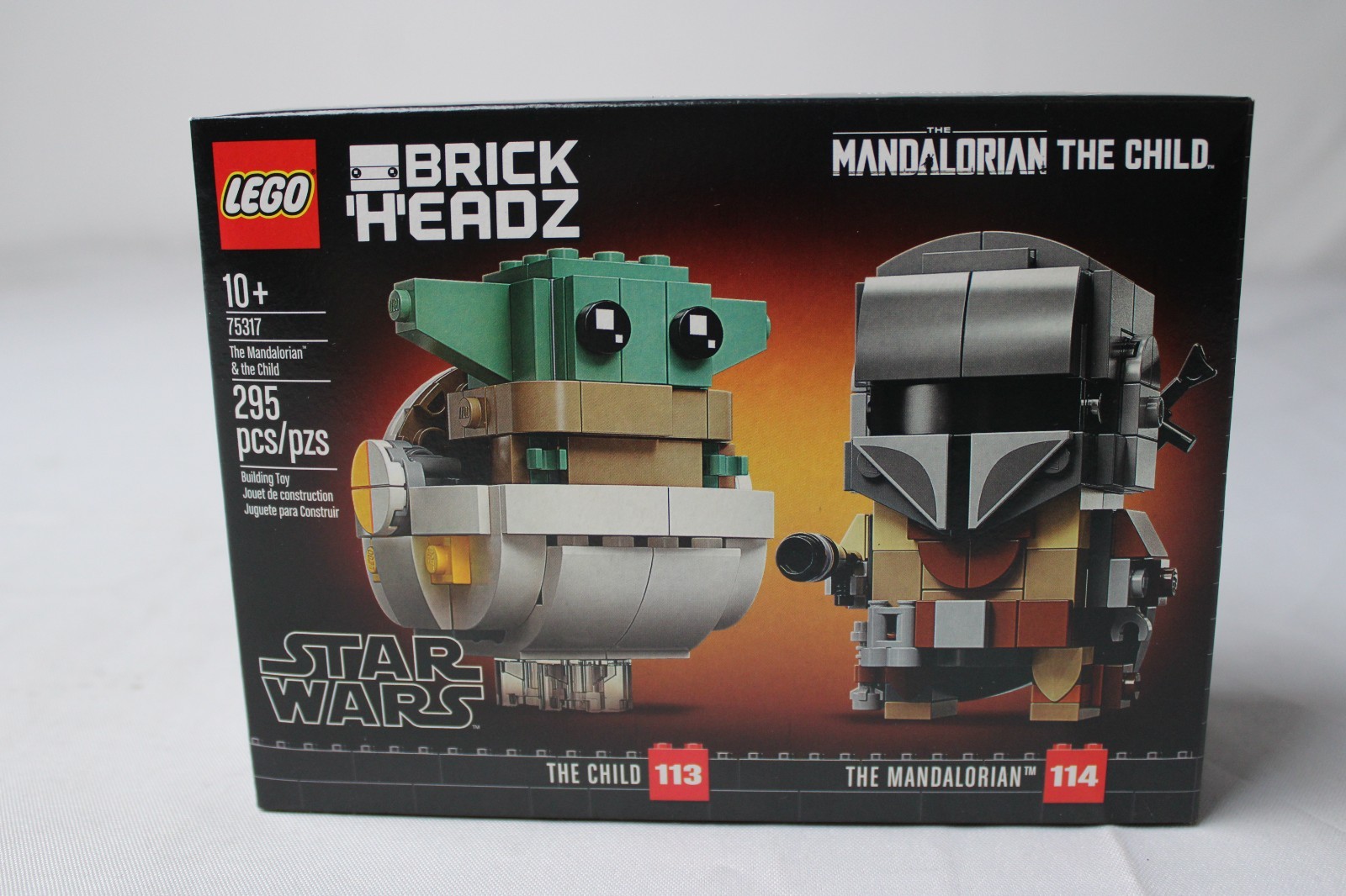 Lego BrickHeadz The Mandalorian & The Child 75317 New Factory Sealed *Retired* Lego BrickHeadz The Mandalorian & The Child 75317 New Factory Sealed *Retired*