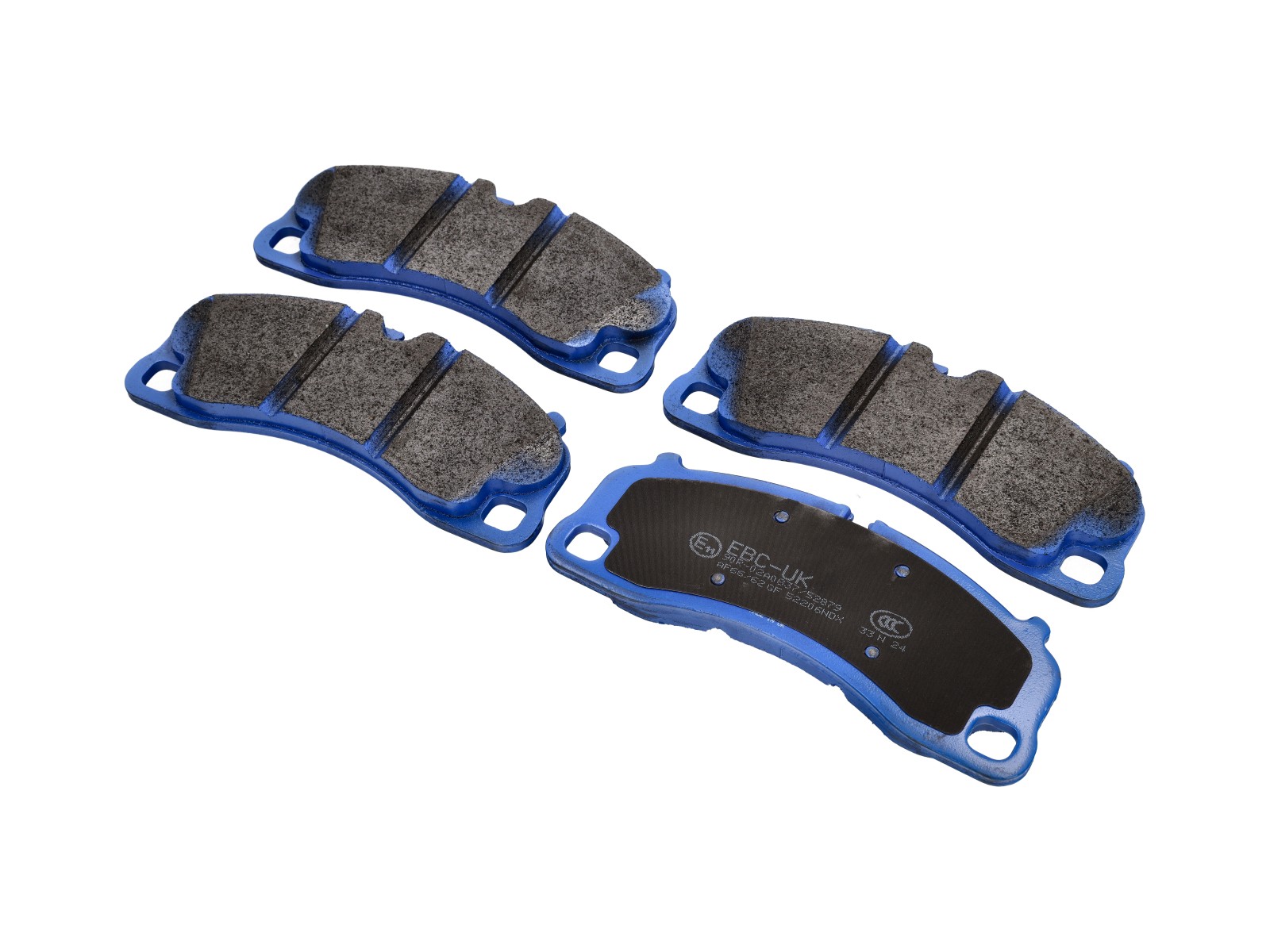 EBC DP52206NDX Bluestuff NDX Front Brake Pads for Porsche 991/992/718 Iron Rotor EBC DP52206NDX Bluestuff NDX Front Brake Pads for Porsche 991/992/718 Iron Rotor