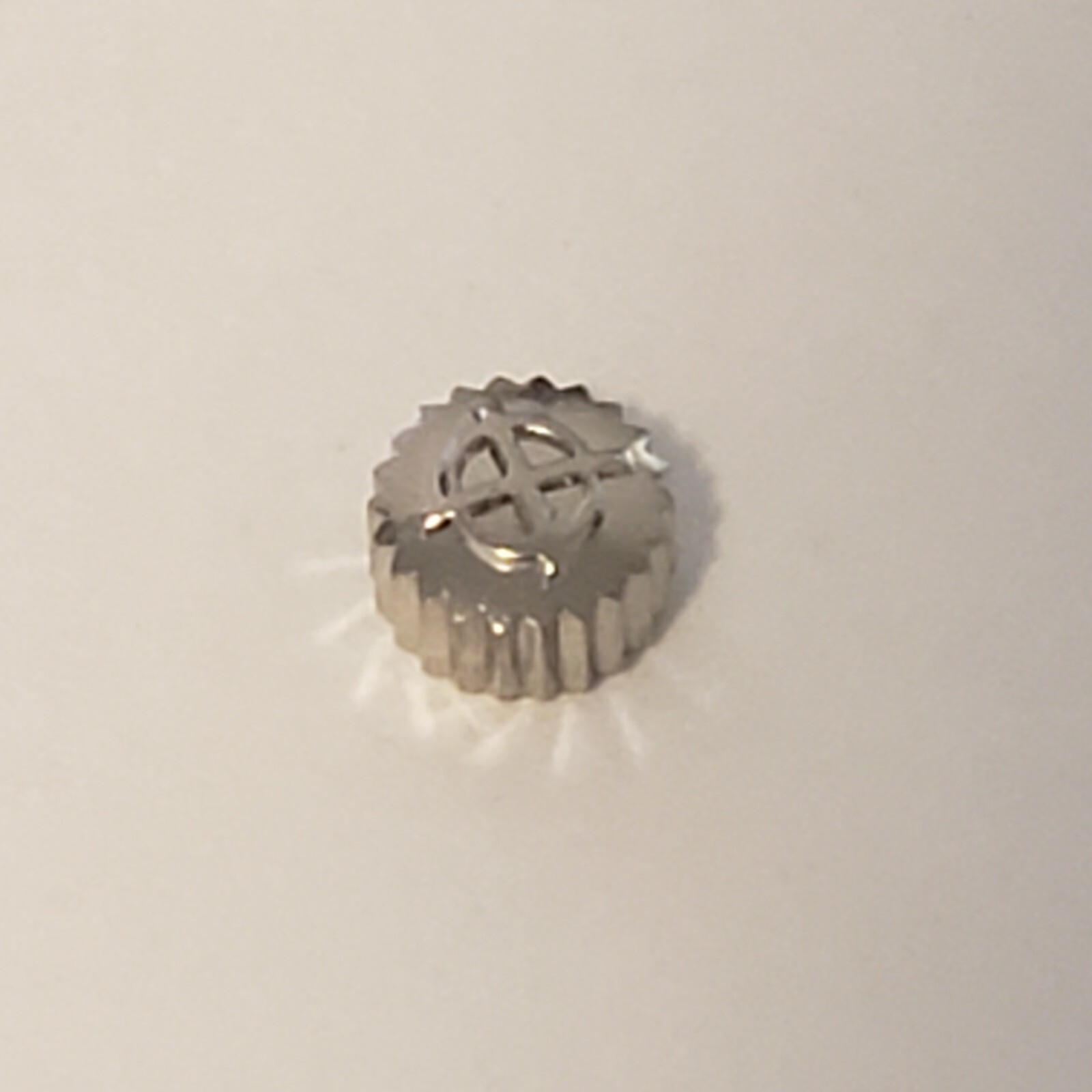 Zodiac signed crown silver color New old stock 4.5mm - 031 Zodiac signed crown silver color New old stock 4.5mm - 031