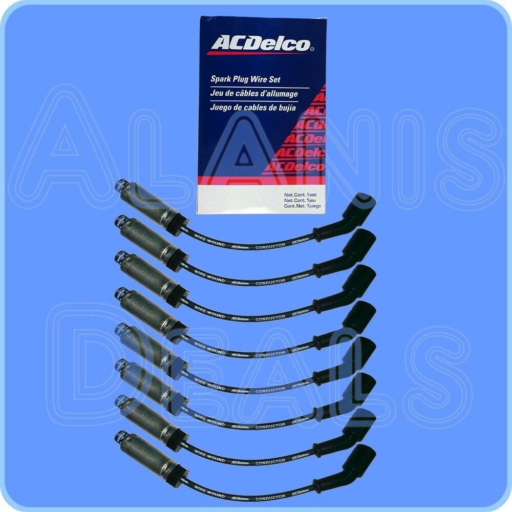 OEM GM Spark Plug Wire Set with Heat Shields Original Equipment 9748HH OEM GM Spark Plug Wire Set with Heat Shields Original Equipment 9748HH