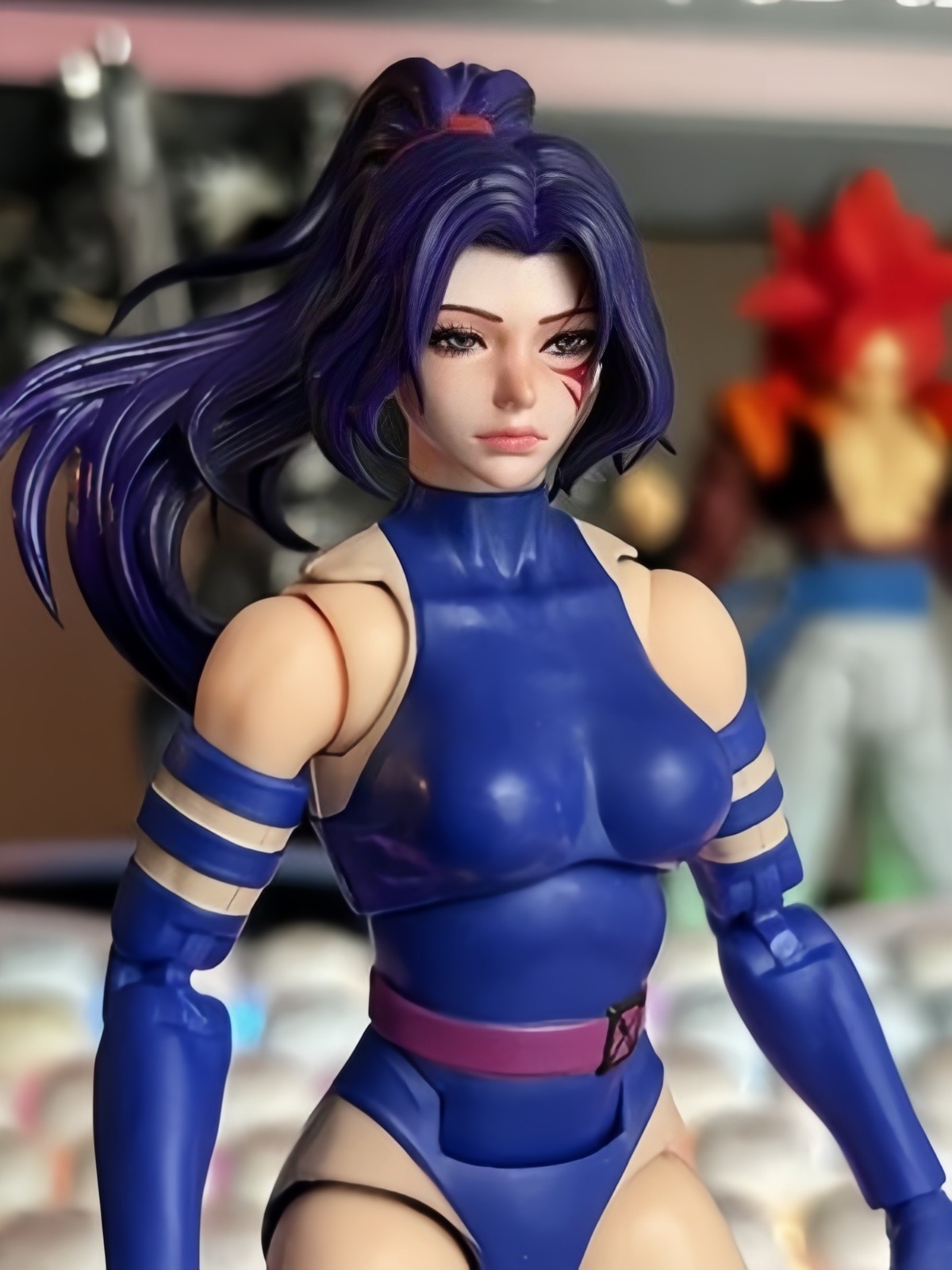 1/6 1/12 1/18 1/10 Custom Fight Psylocke Head Sculpt Carved Model Toys