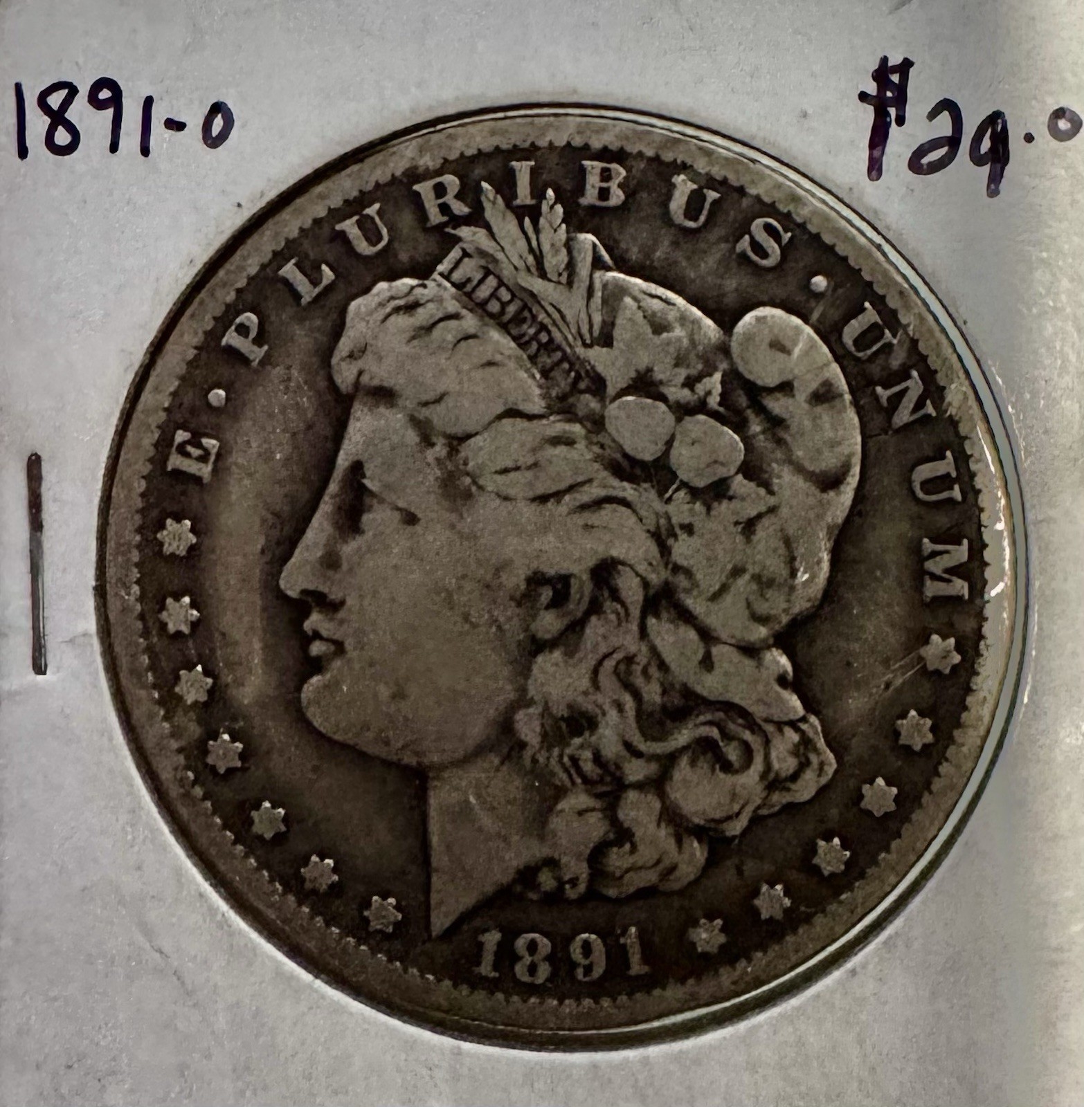 1891-O New Orleans Silver Dollar NICE