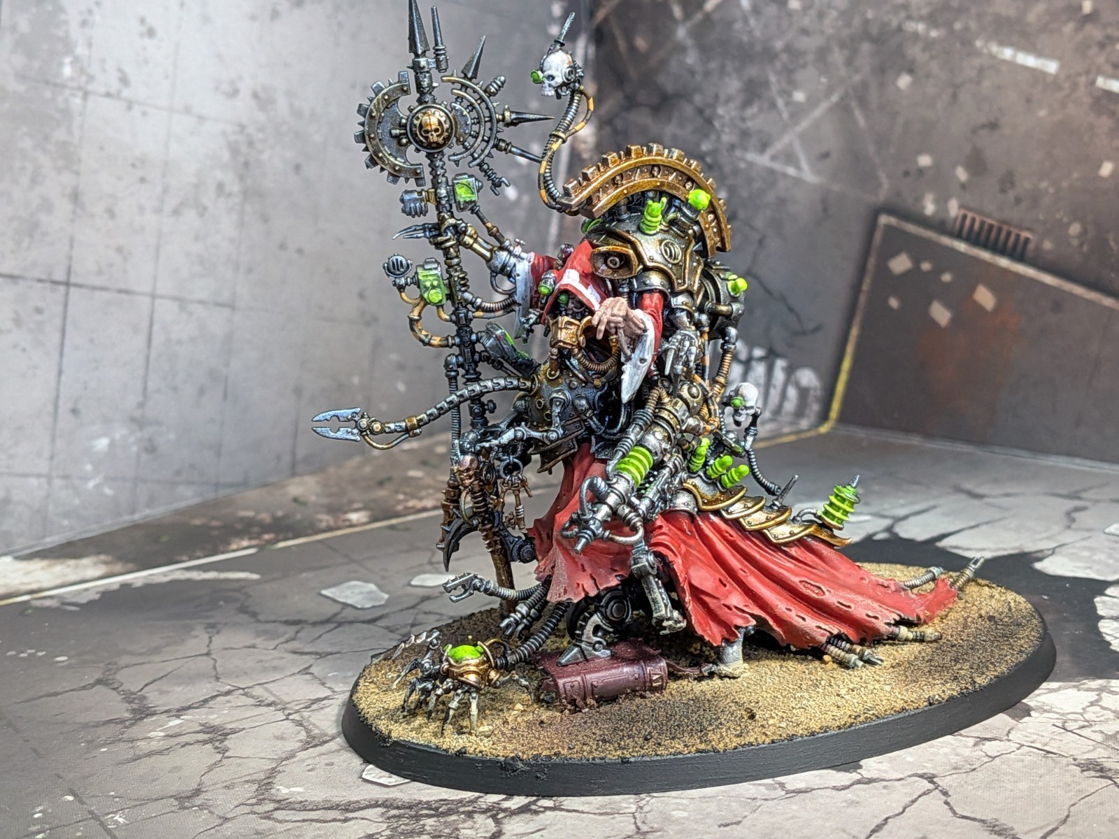 40k adeptus Mechanicus pro painted archmagos Belisarius Cawl mechanicum heresy 40k adeptus Mechanicus pro painted archmagos Belisarius Cawl mechanicum heresy
