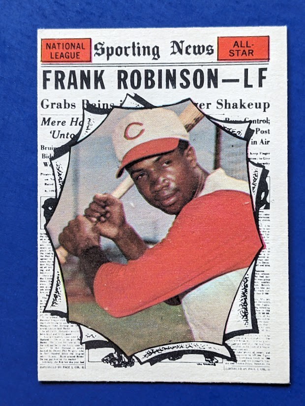 1961 Topps - Frank Robinson All Star #581 HOF Baltimore Orioles EX+ HIGH NUMBER 1961 Topps - Frank Robinson All Star #581 HOF Baltimore Orioles EX+ HIGH NUMBER