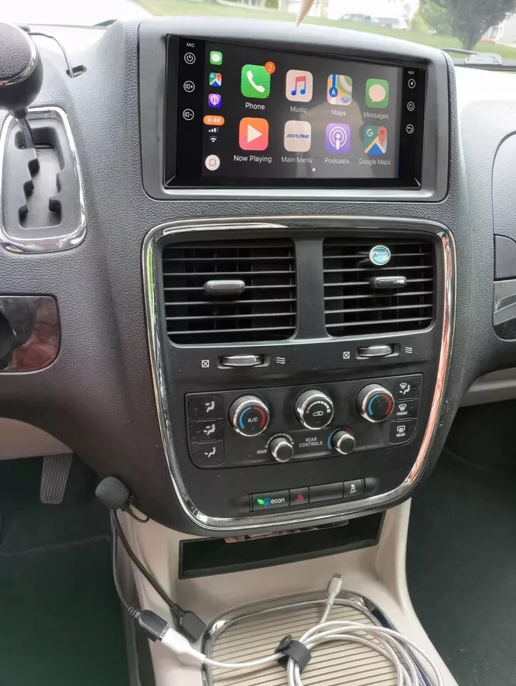 For 2011-2020 Dodge Grand Caravan Apple Carplay Car Radio Android GPS FM Stereo