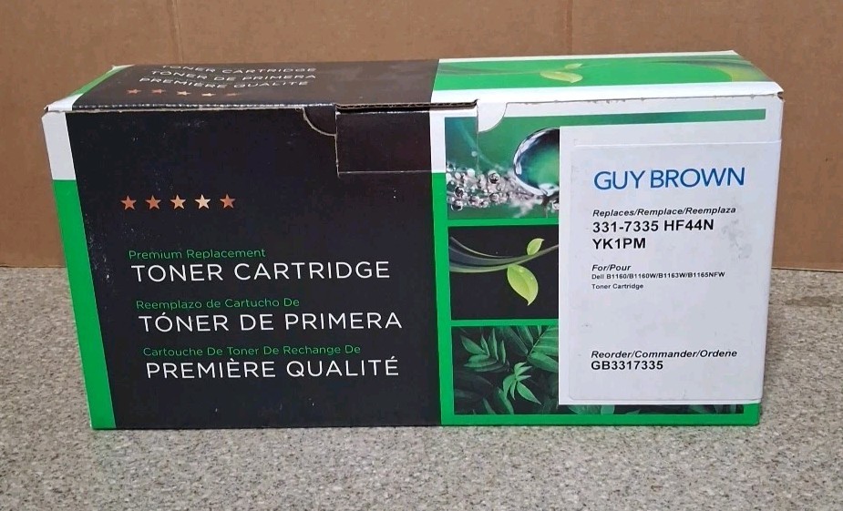 GUY BROWN  COMPATIBLE for Dell 331 7335 B1160 B1163 B1165 B116X HF44N YK1PM