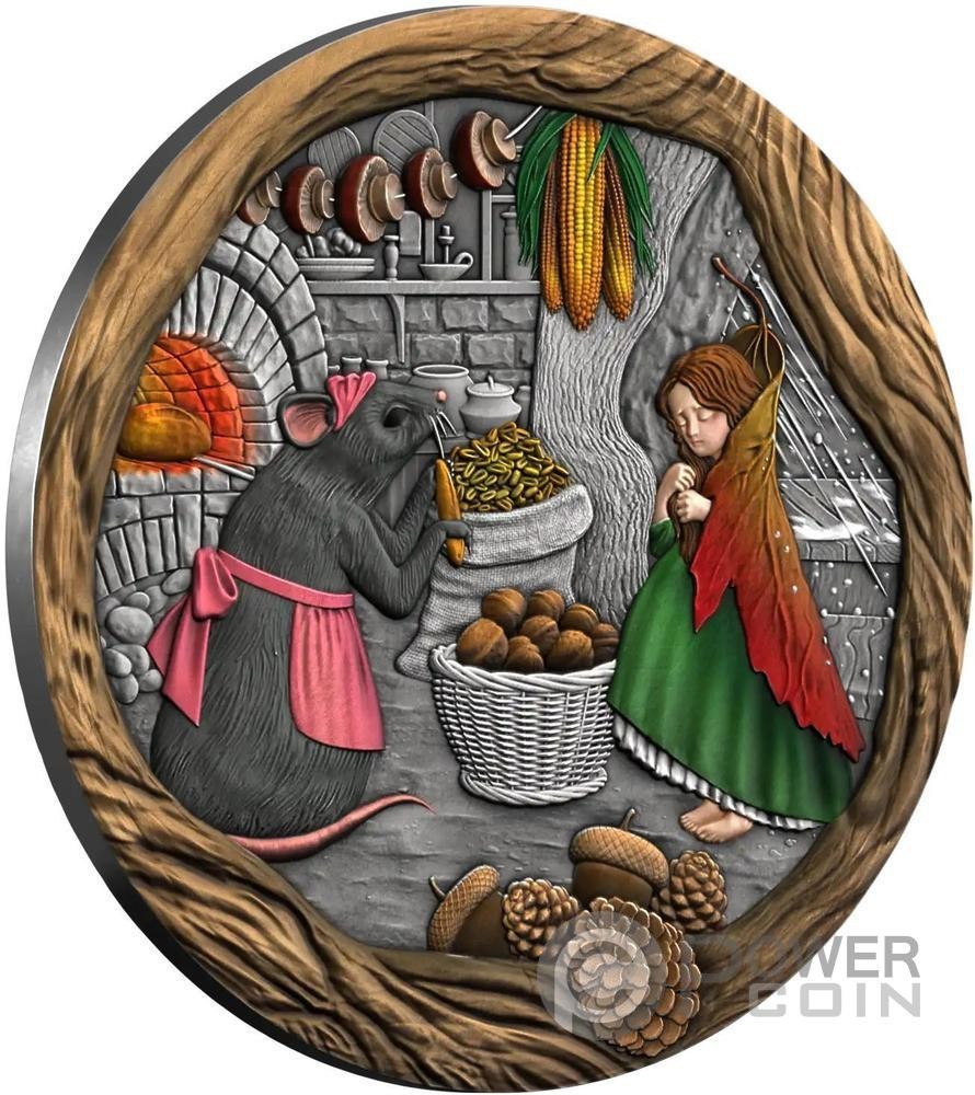THUMBELINA Fairy Tale 1 Oz Silver Coin 1$ Niue 2026 THUMBELINA Fairy Tale 1 Oz Silver Coin 1$ Niue 2026