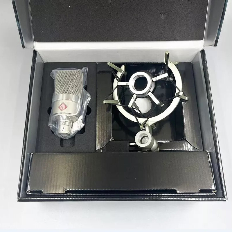 US TLM102 Neumann  Large Diaphragm Condenser Microphone Studio Set w/ Shockmount