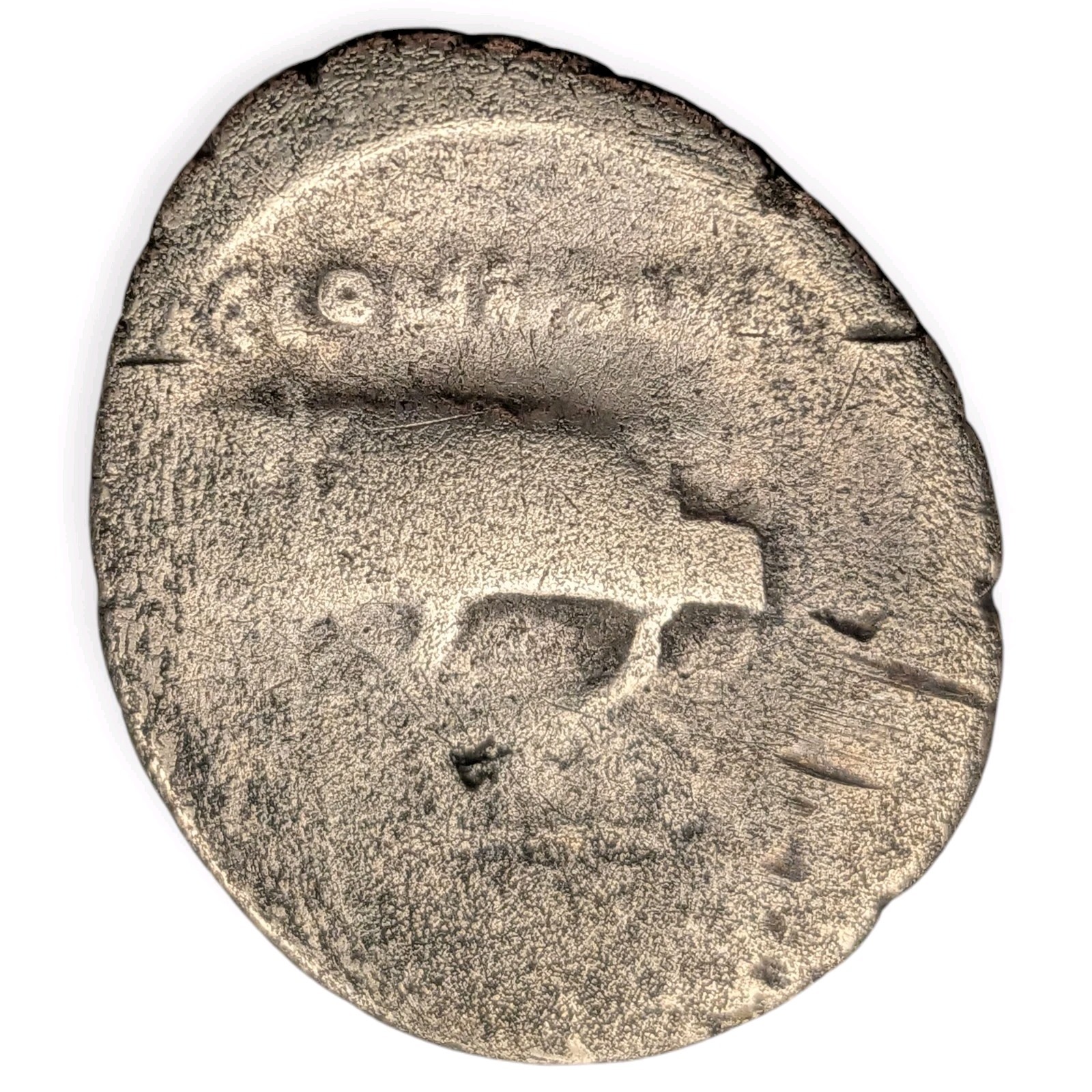 C. Considius Paetus AR Denarius Imperatorial Republic Silver Coin 46 BC 13N