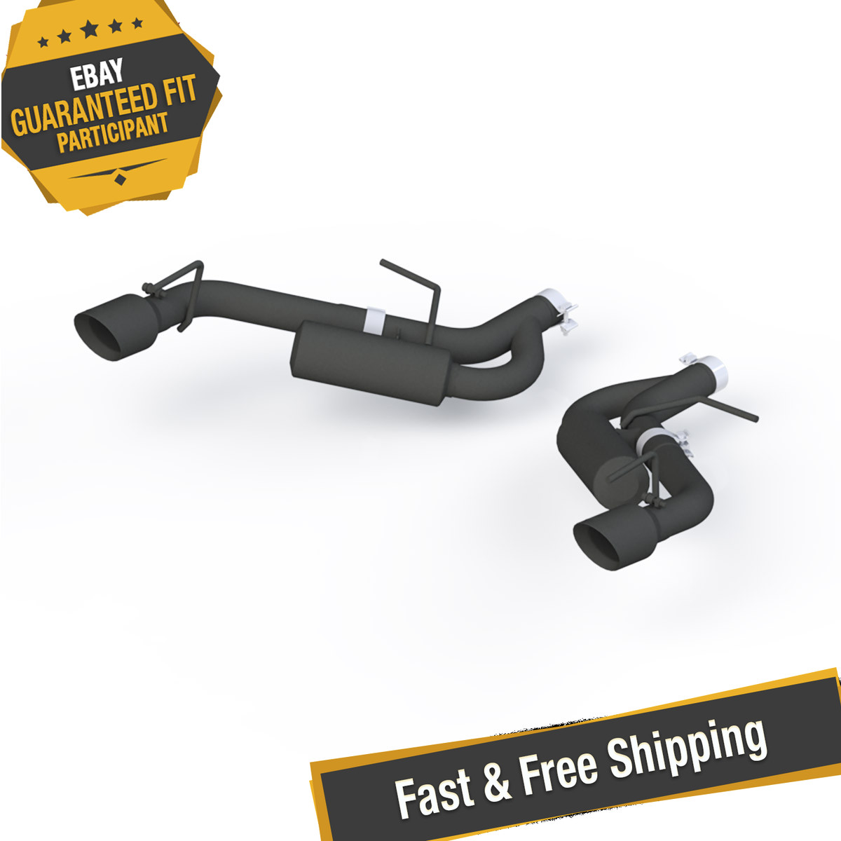 MBRP S7038BLK 2.5