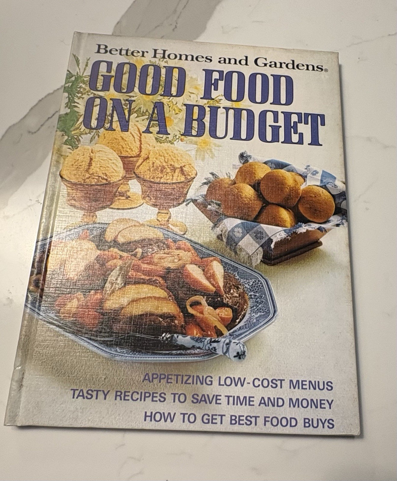 Vintage 1971 Better Homes and Gardens Good Food on a Budget Hardcover Cookbook