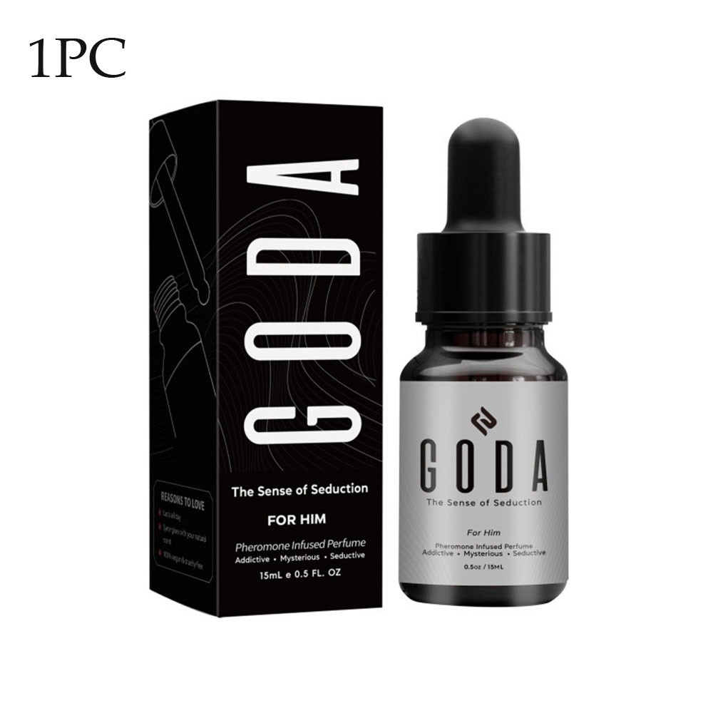 1/2X GODA Pheromones Cologne for Men Sophisticated Fragrance for Confidence 15ml 1/2X GODA Pheromones Cologne for Men Sophisticated Fragrance for Confidence 15ml
