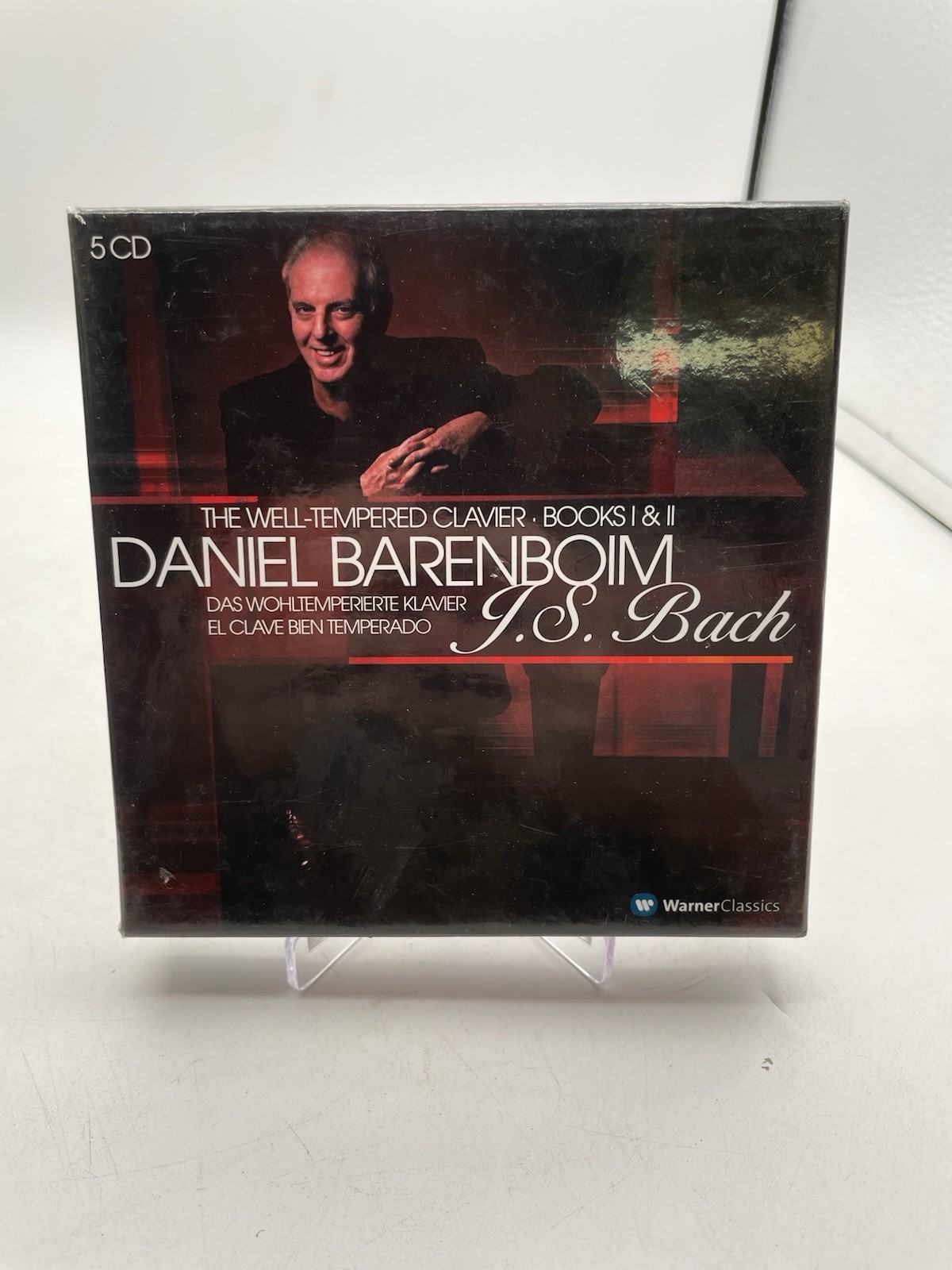J. S. BACH DANIEL BARENBOIM - Bach: Well Tempered Clavier, Books 1 & 2 - 5 CD