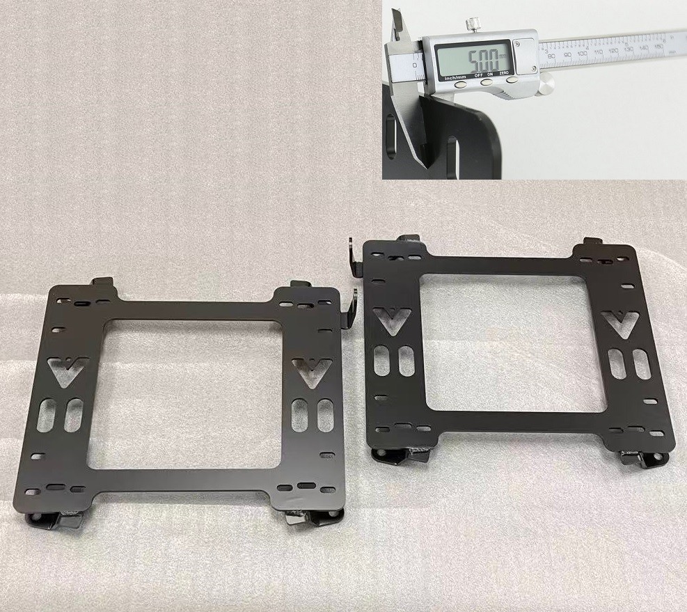 1 PAIR HEAVY DUTY 5mm RACING SEAT BRACKET ADAPTER FOR 01-05 Lexus IS300