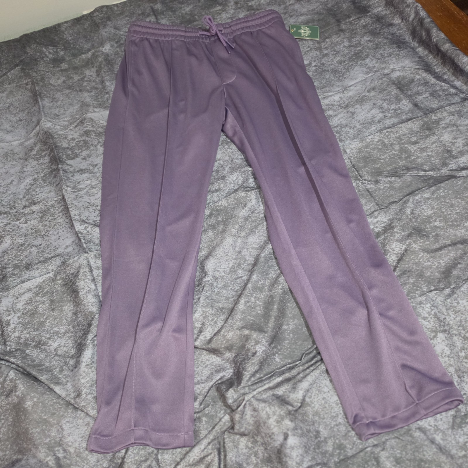 NWT Bogey Boys Tracksuit Pant Lavender Purple Pleated Retro Men\'s Size 30