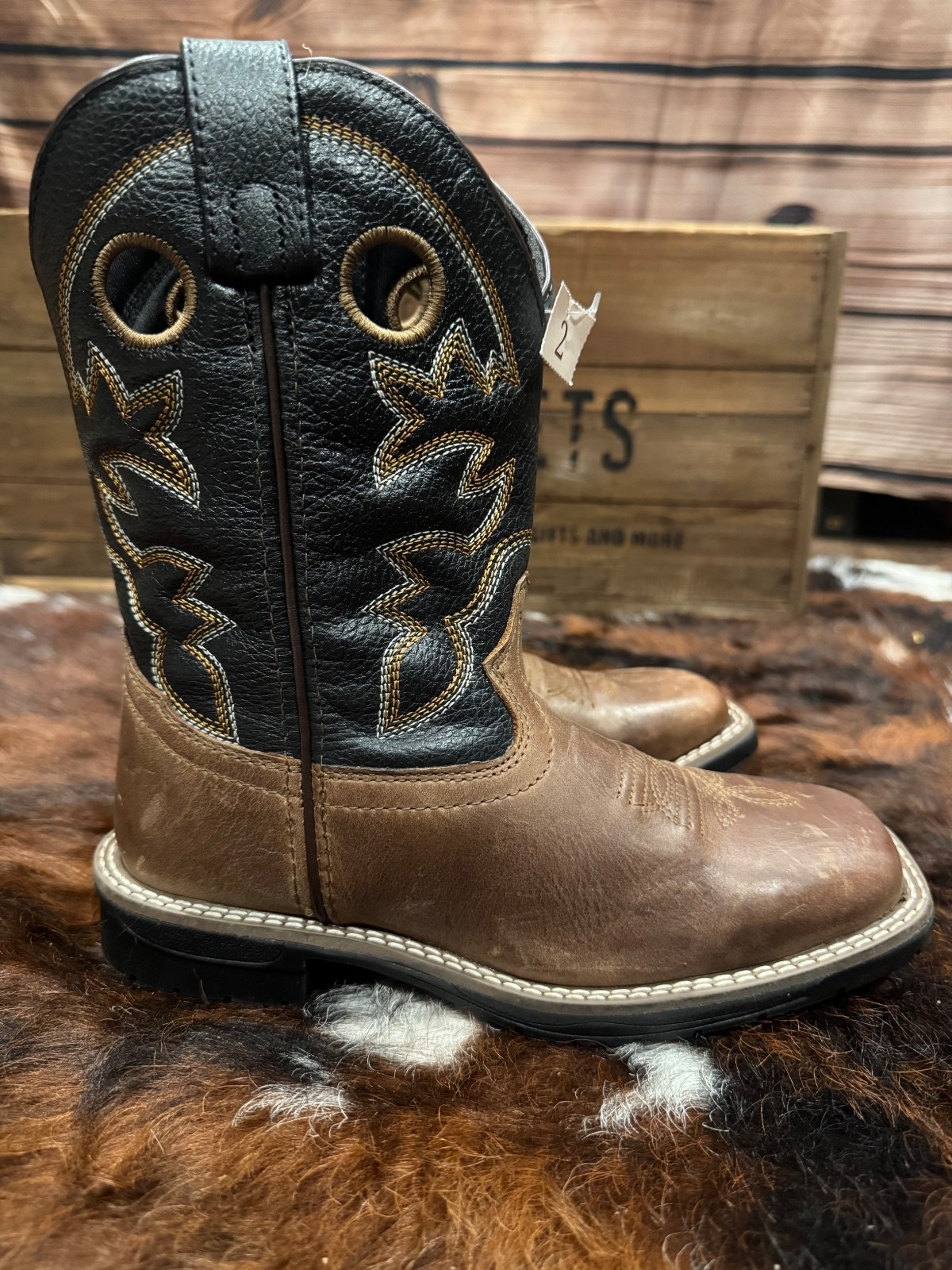New Cody James Knox Youth Western Boots – Size Youth 2D New Cody James Knox Youth Western Boots – Size Youth 2D