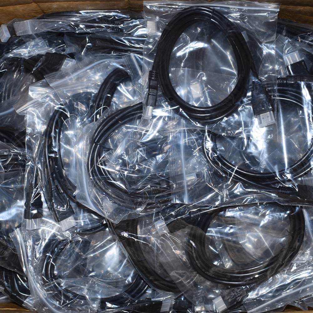 100x HDMI Cable High Speed 5ft New Bulk Lot 100-Pack Wholesale TV Monitor 4K