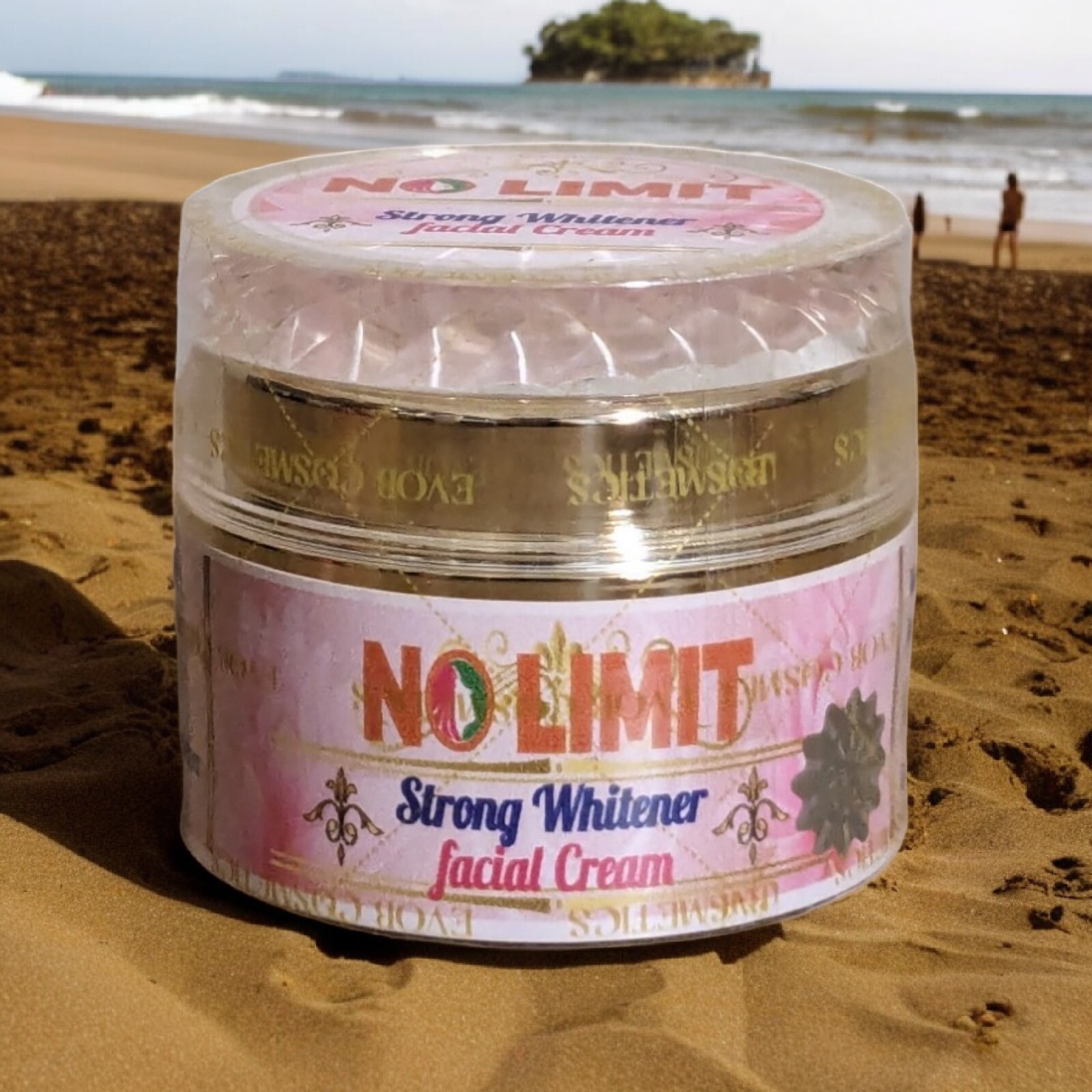 NO Limit Strong Whitener Facial Cream 75g X 1  With Evob Seal