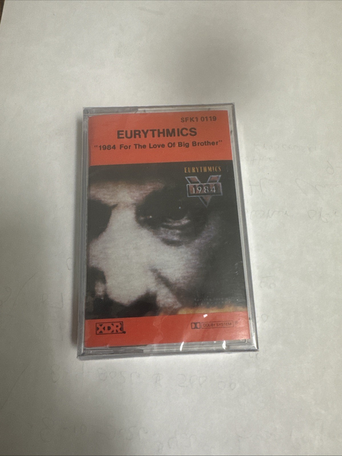 Eurythmics Cassette 1984 For The Love Of Big Brother Australian Release Rare
