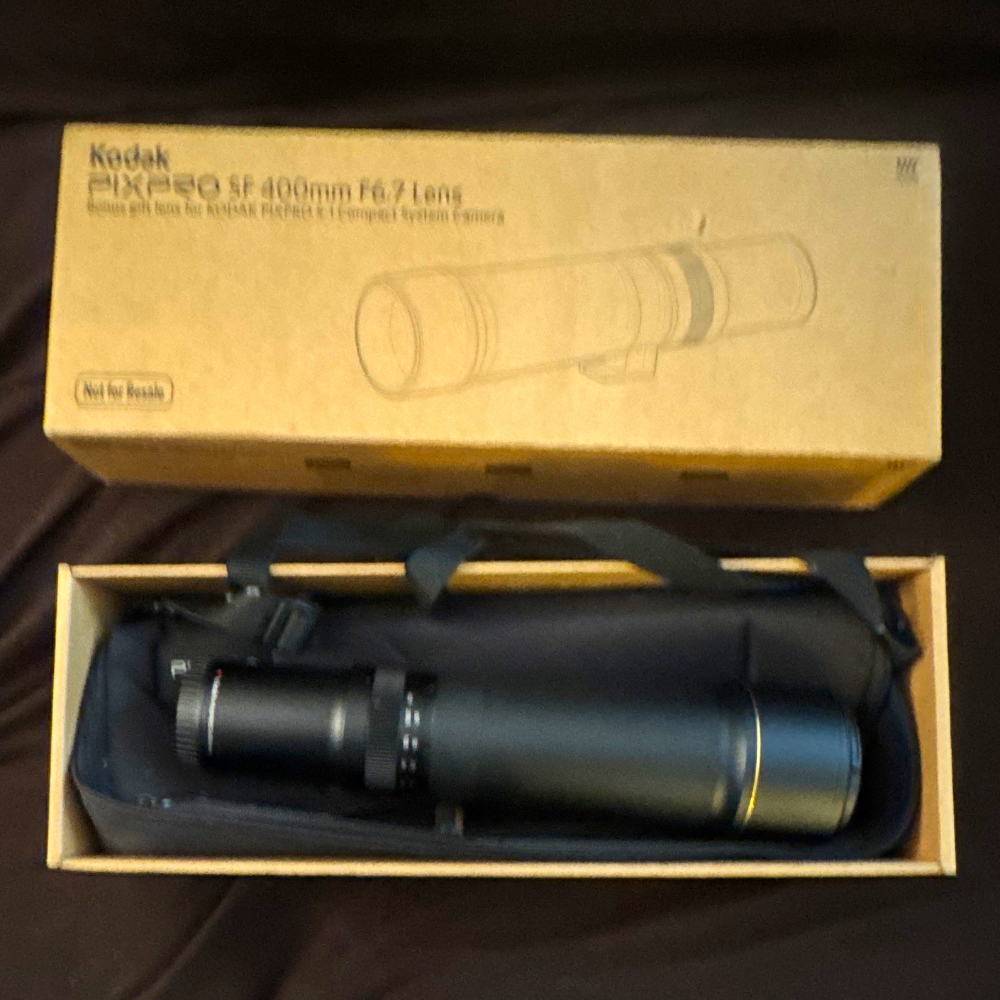 Rare Kodak PIXPRO SF 400mm f/6.7 Fieldscope Lens - Micro Four Thirds MFT Boxed Rare Kodak PIXPRO SF 400mm f/6.7 Fieldscope Lens - Micro Four Thirds MFT Boxed