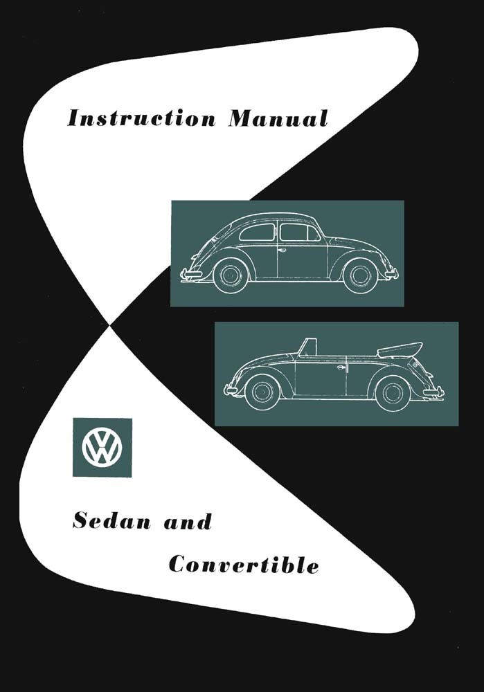 1958 Volkswagen Beetle Owner's Manual 1958 Volkswagen Beetle Owner's Manual
