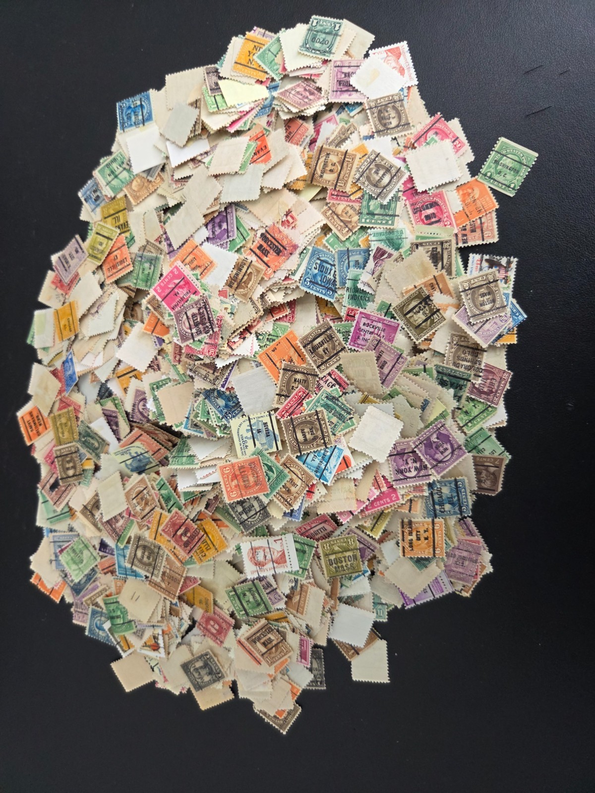 US Precancels - Nice Local & Bureau Mixture - ½ Pound - Approx 5000 Stamps