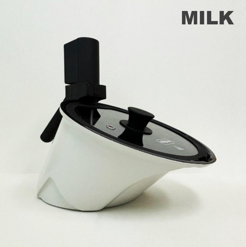Vitalplant Rollpan Original Auto Rotating Cooking Pot  Oven BBQ Korea--milk
