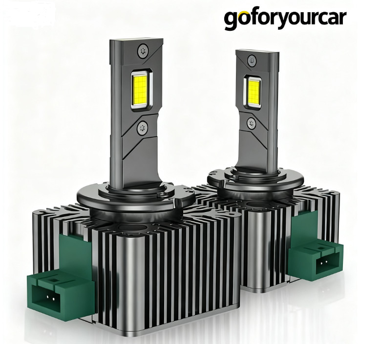 2pcs D3S D3R LED Headlight Bulbs 240W 6500K Super White HID Xenon Conversion Kit