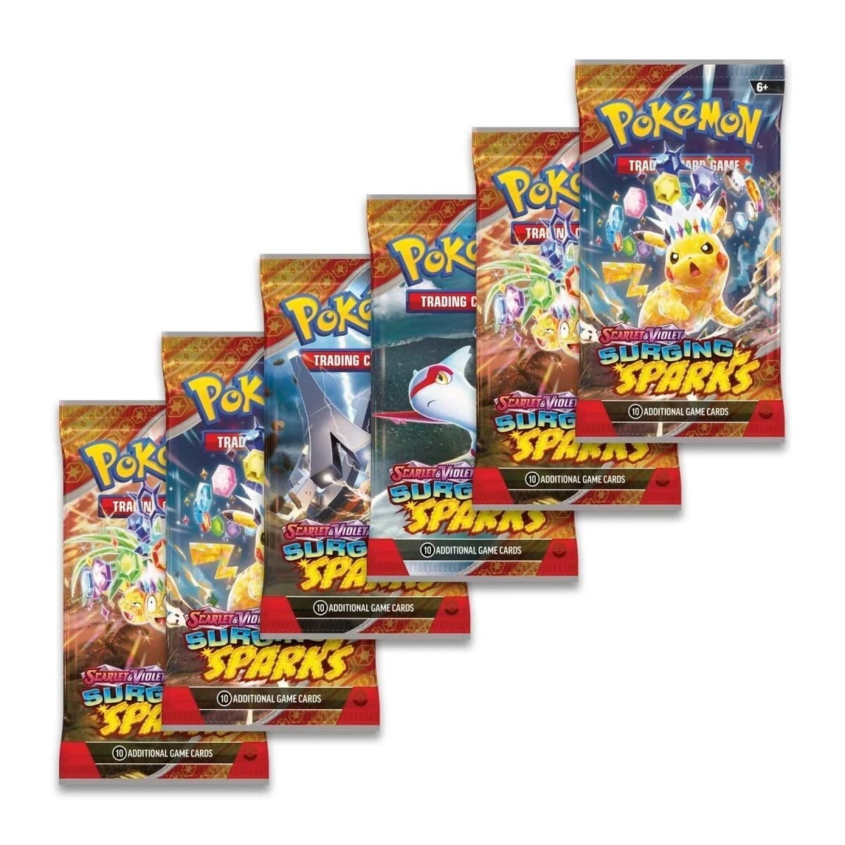 x1 SEALED Surging Sparks SV08 Pokemon Booster Pack NEW (Random Art) x1 SEALED Surging Sparks SV08 Pokemon Booster Pack NEW (Random Art)