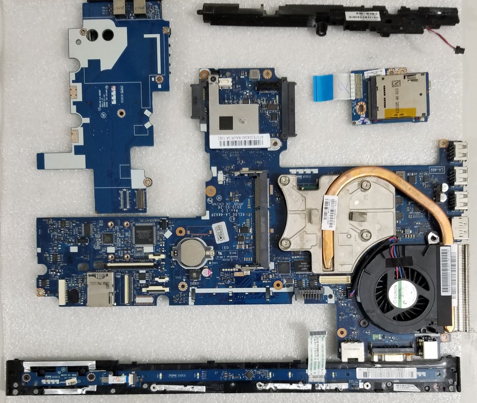 HP ProBook 6440B Motherboard 593842-001 KEL00 LA-4892P W/ CPU TESTED