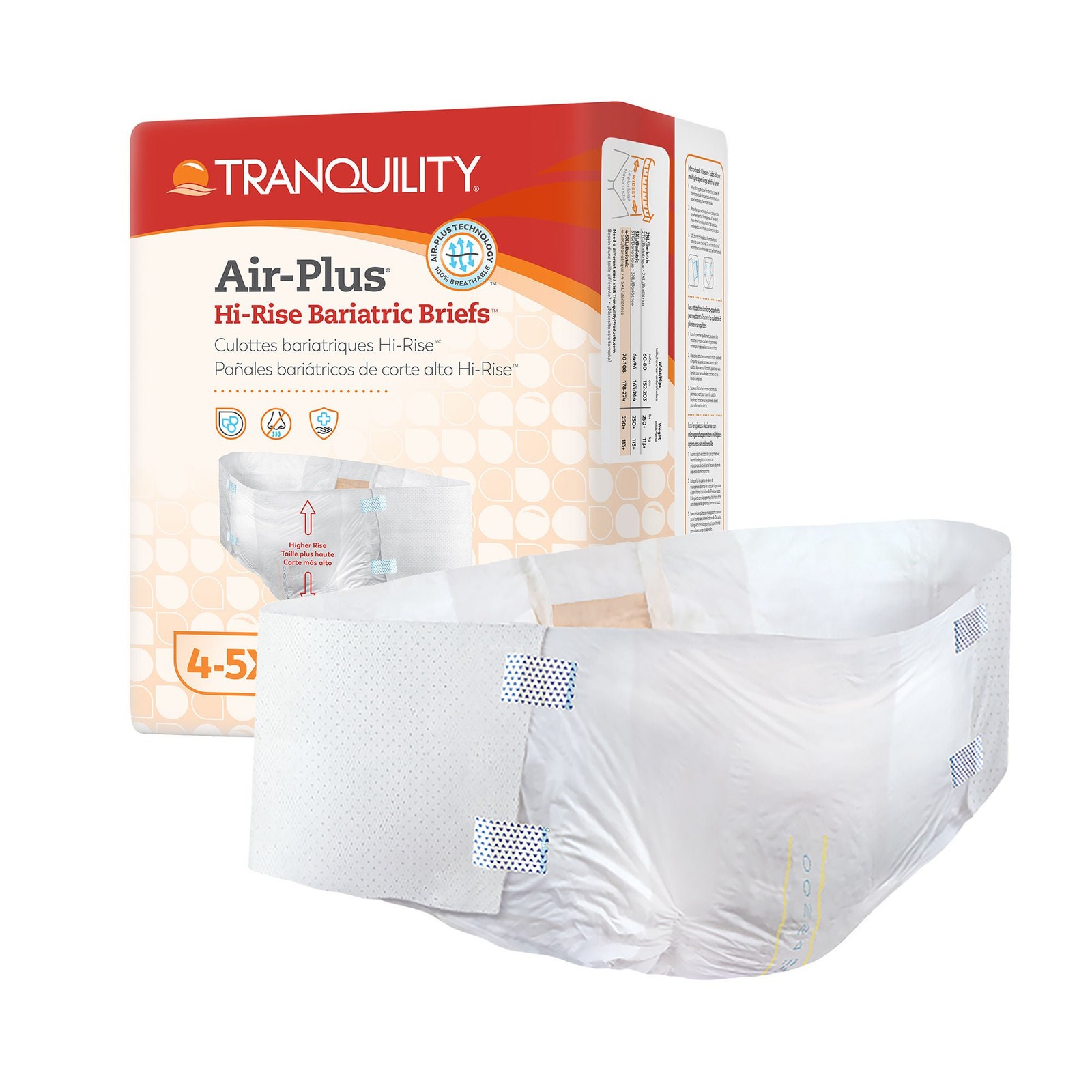 Tranquility Incontinence Brief Bariatric 2195 70 32 Ct