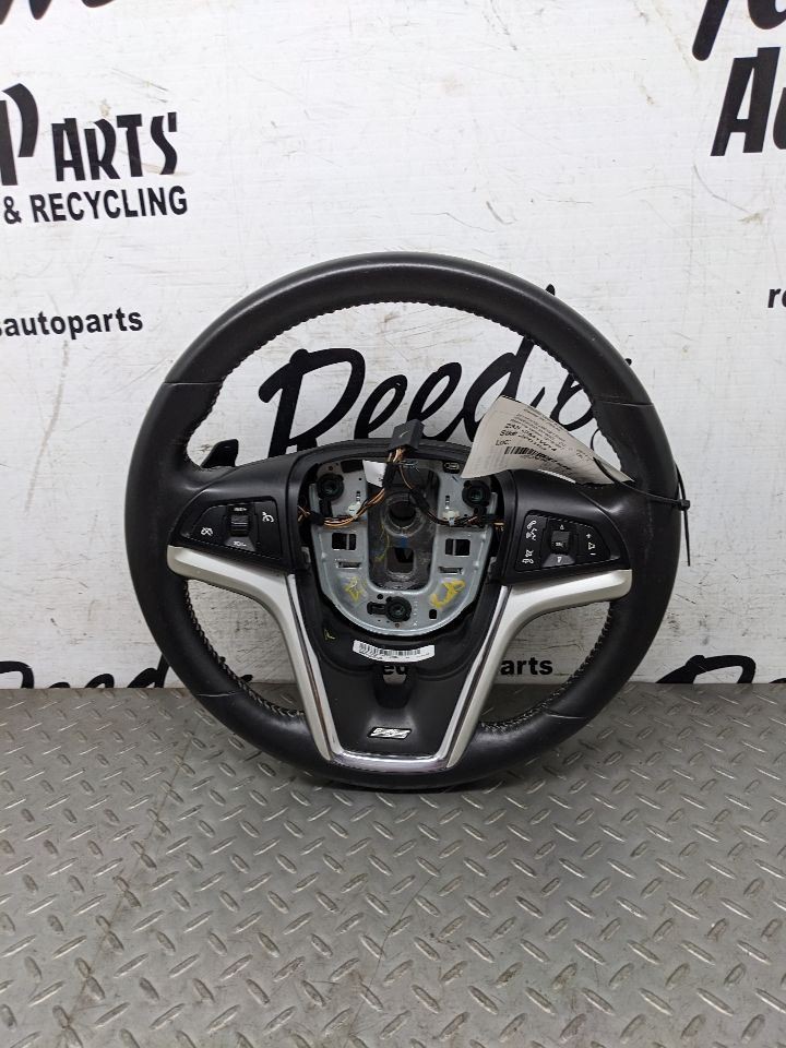2012-2015 Chevrolet Camaro SS Auto OEM Light Stone Steering Wheel1206096